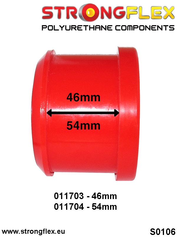 011703A: Front lower arm rear bush 46mm SPORT - Image 2
