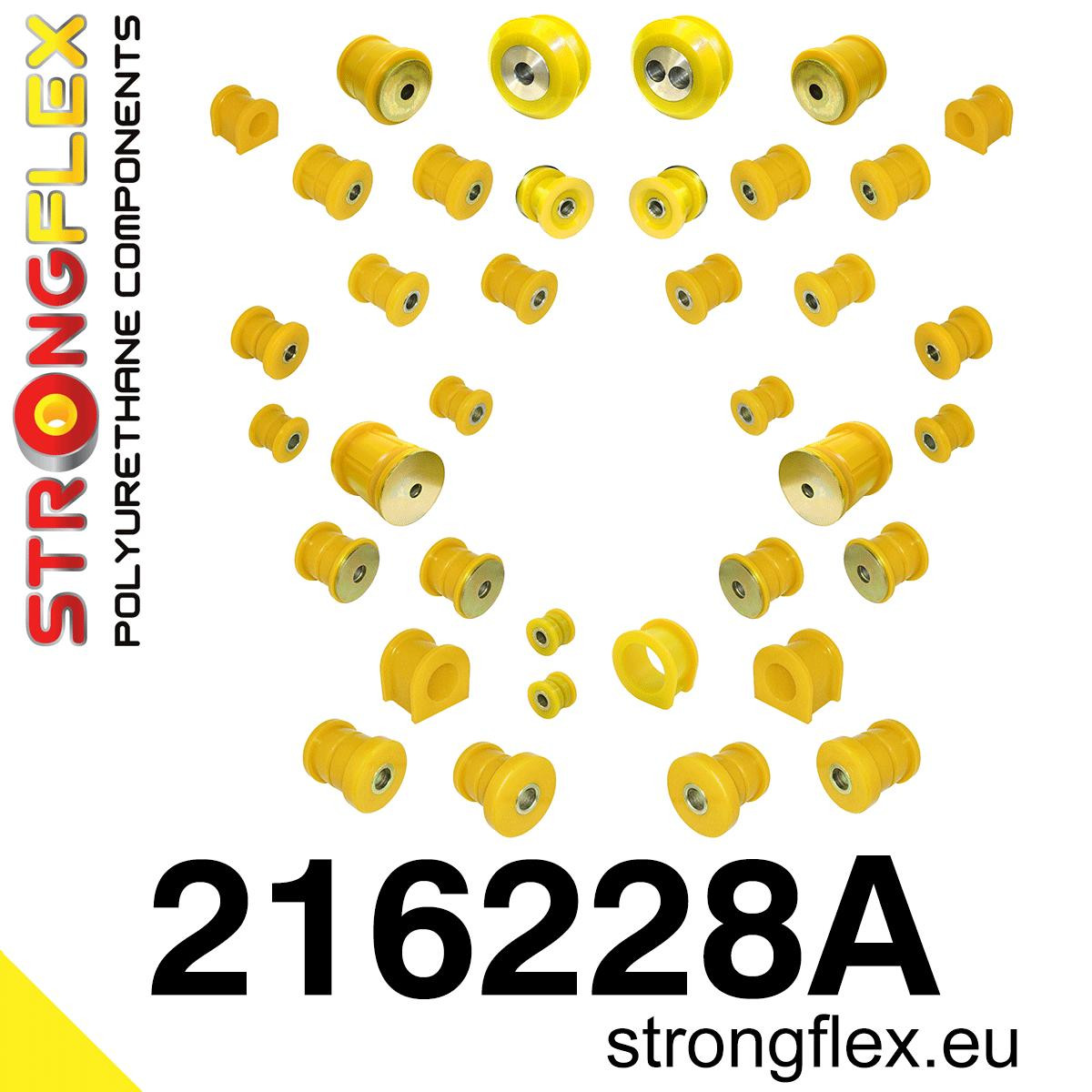 216228A: Full suspension bush kit SPORT