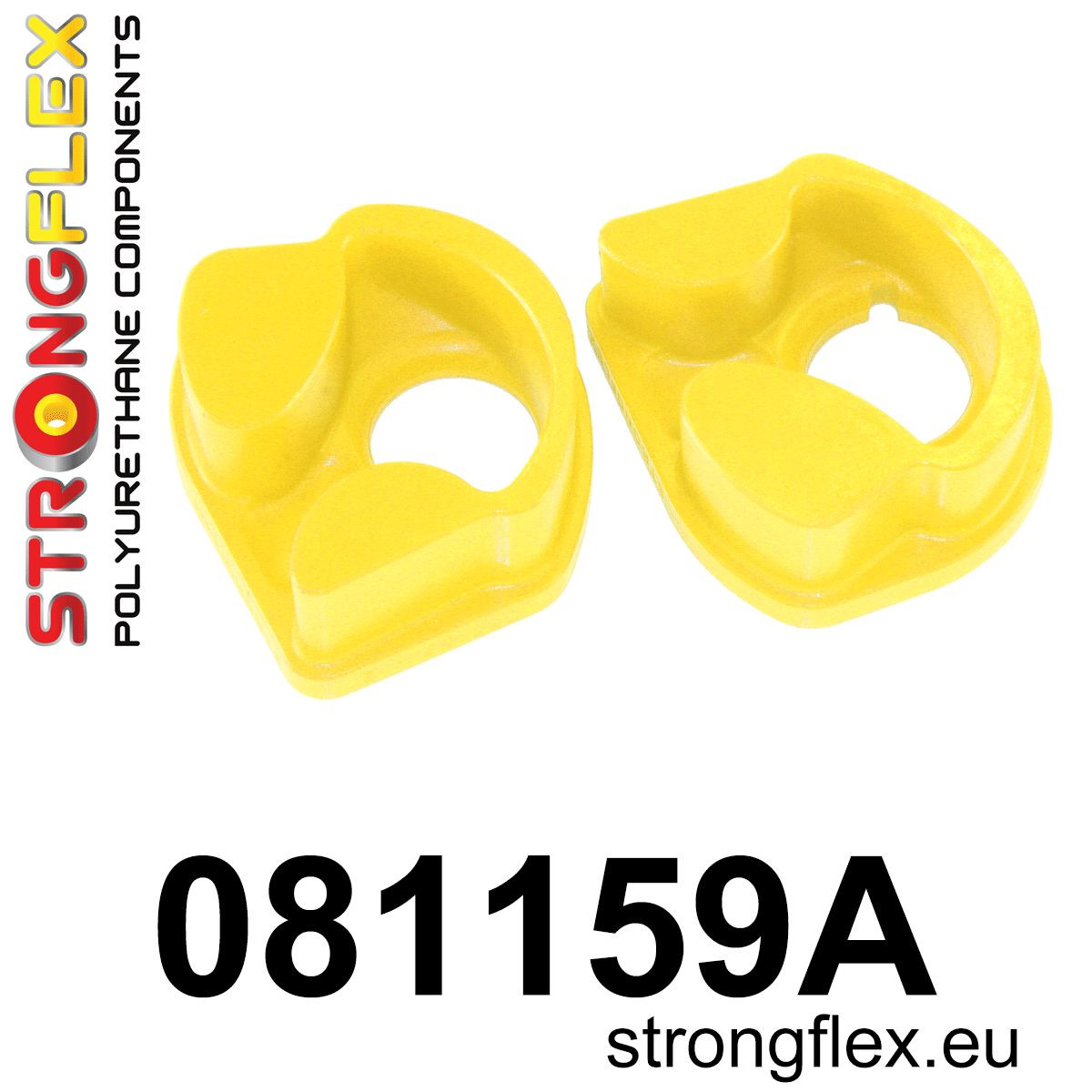 081159A: Engine mount inserts front SPORT