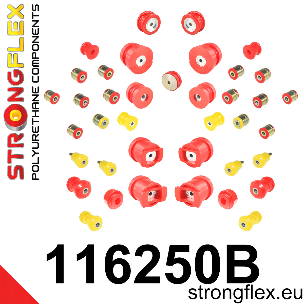 116250B: Full suspension bush kit