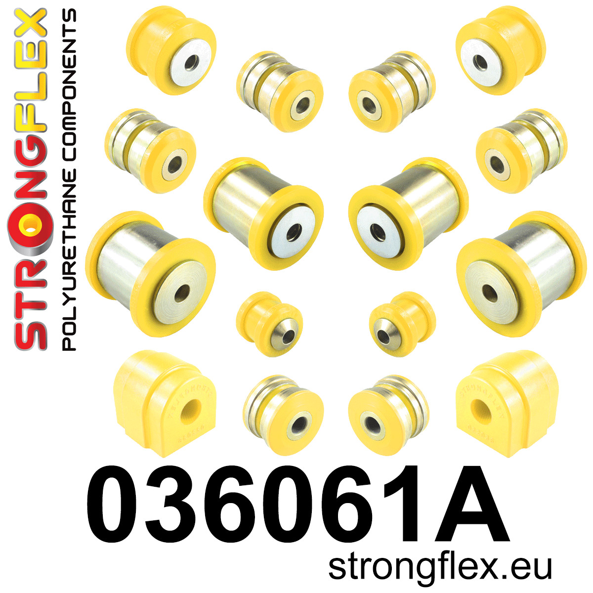 036061A: Rear suspension bush kit SPORT