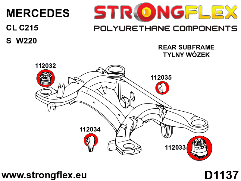 112035B: Rear differential – rear bush - Image 2