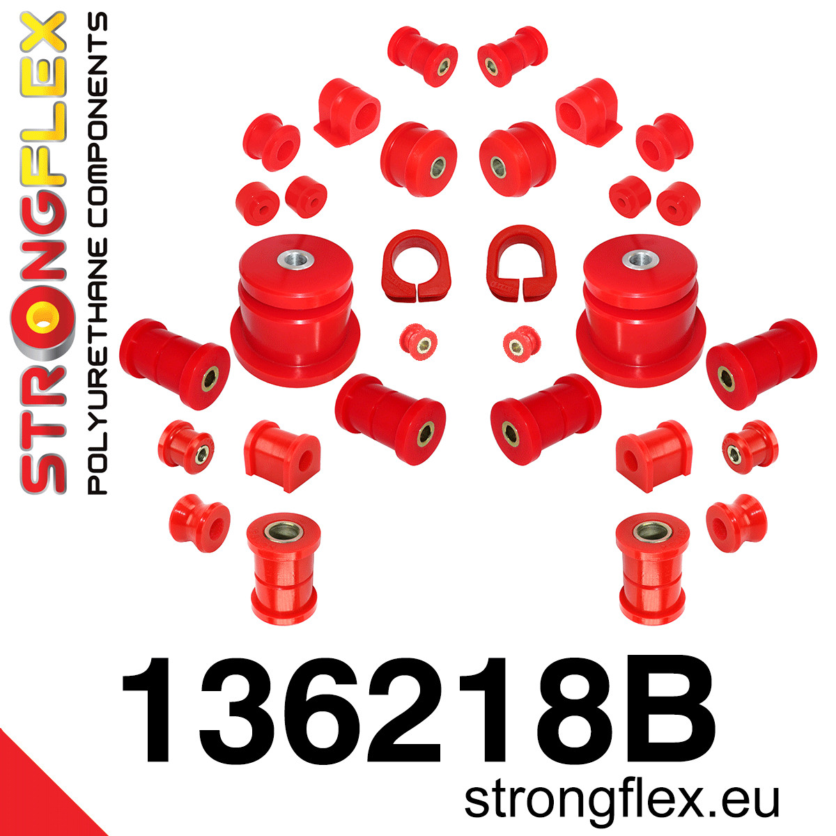 136218B: Full suspension bush kit