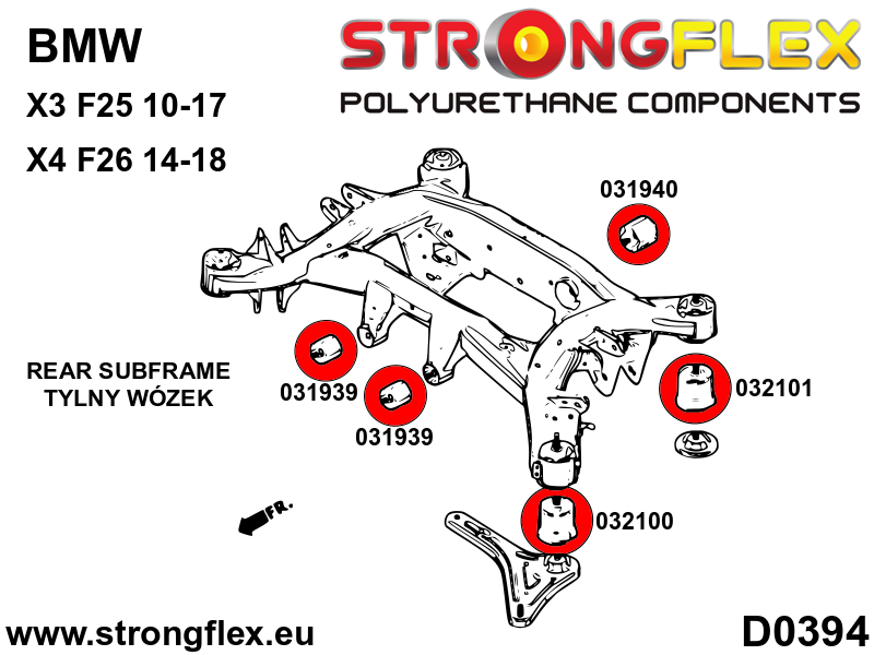 032101B: Rear subframe – rear bush - Image 2