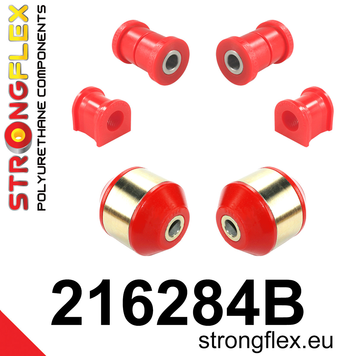 216284B: Front suspension bush kit