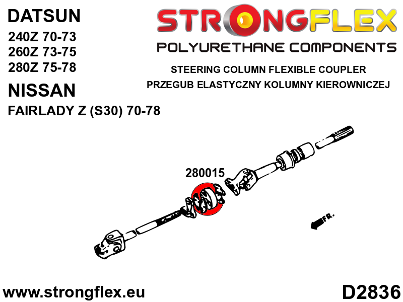 280015A: Steering column flexible coupler SPORT - Image 2