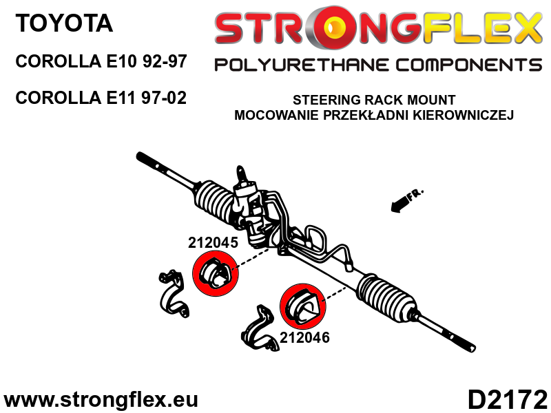 212045B: Steering rack bush - Image 2