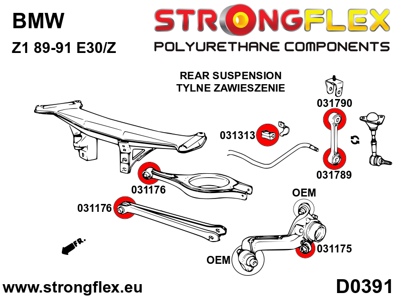 031313B: Rear anti roll barbush - Image 2