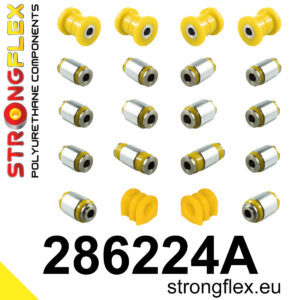 286224A: Rear suspension bush kit SPORT