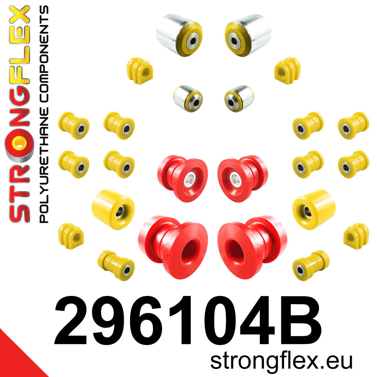 296104B: Full suspension bush kit