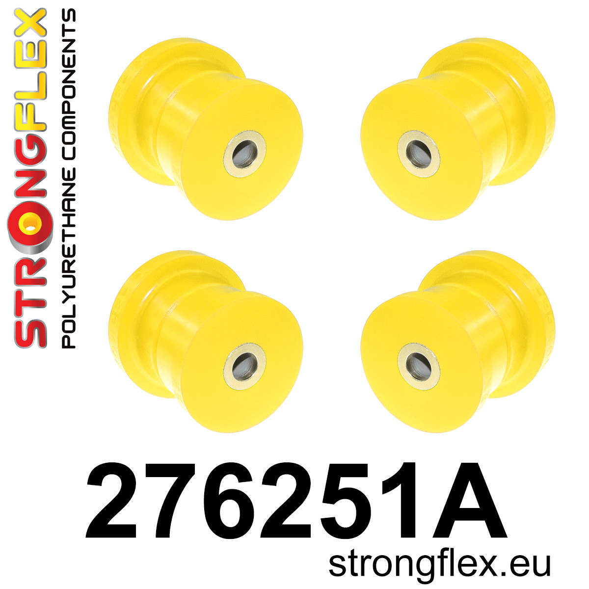 276251A: Rear subframe bush kit SPORT