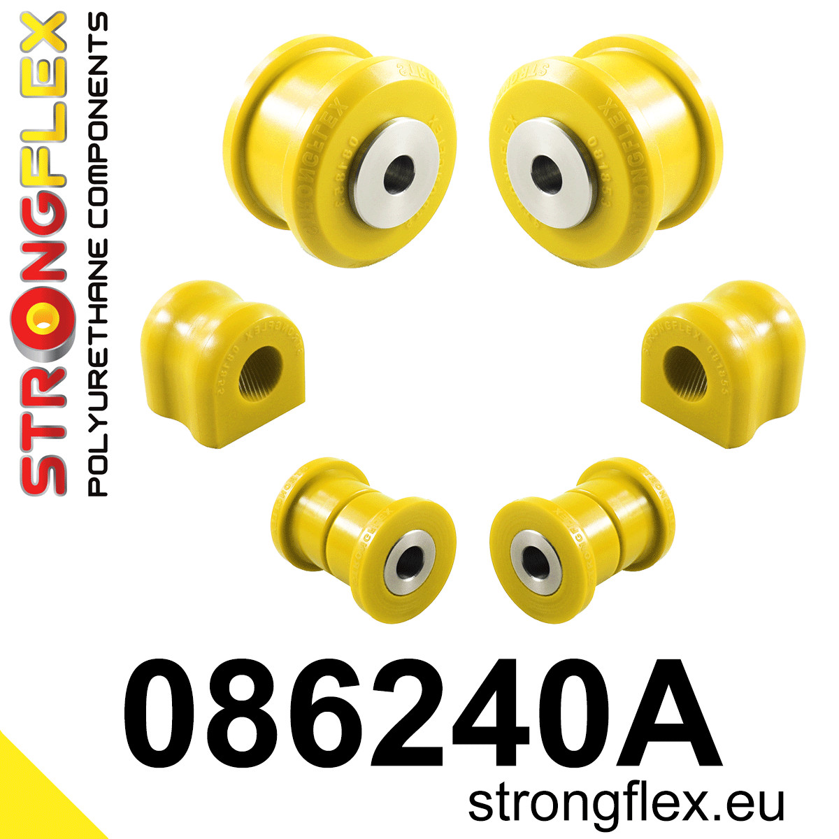 086240A: Front suspension bush kit SPORT