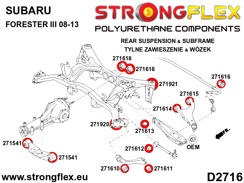271921B: Rear subframe – rear bush - Image 2