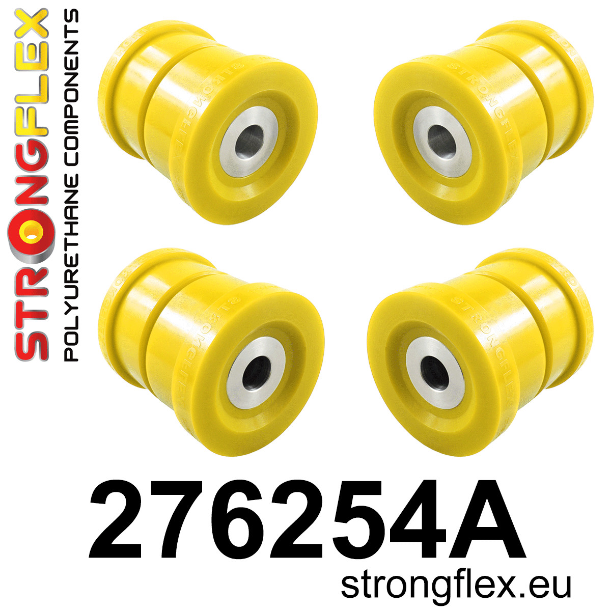 276254A: Rear subframe bush kit SPORT