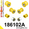 186102A: Rear suspension bush kit SPORT