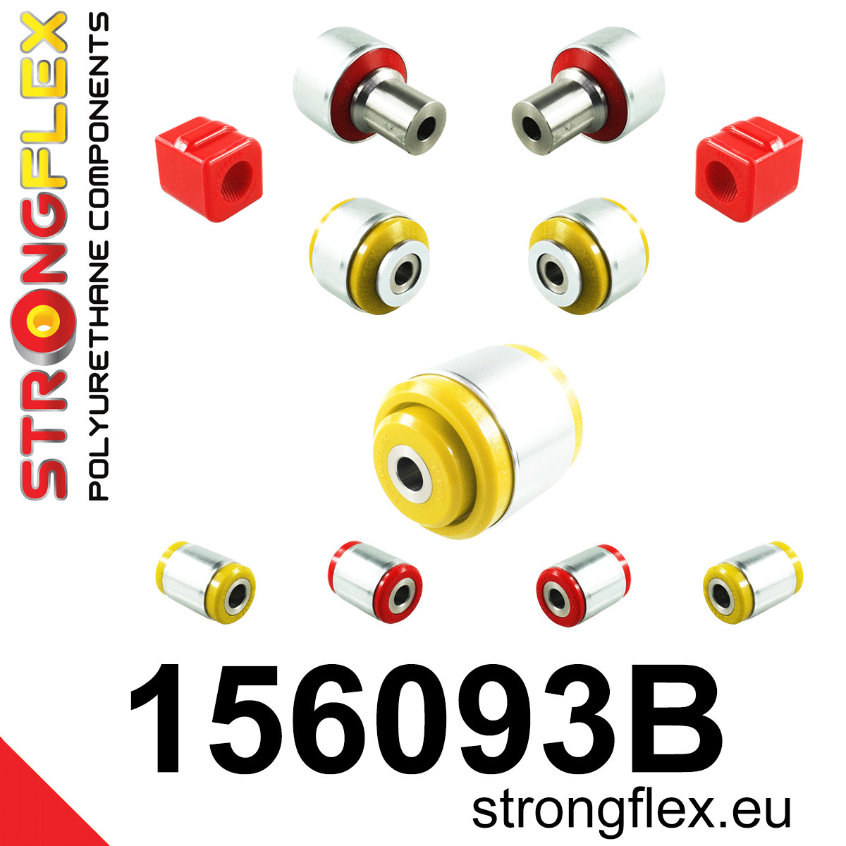 156093B: Front suspension and rear beam kit