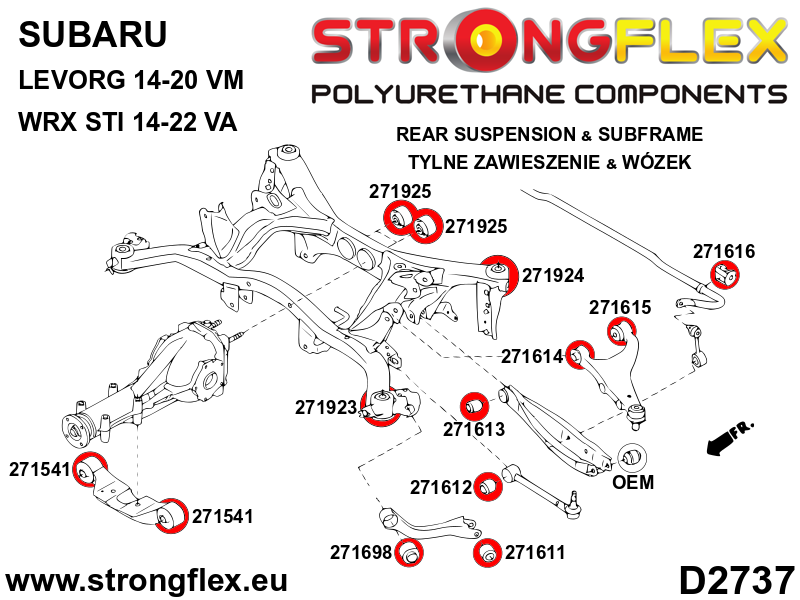 271923B: Rear subframe – front bush - Image 2