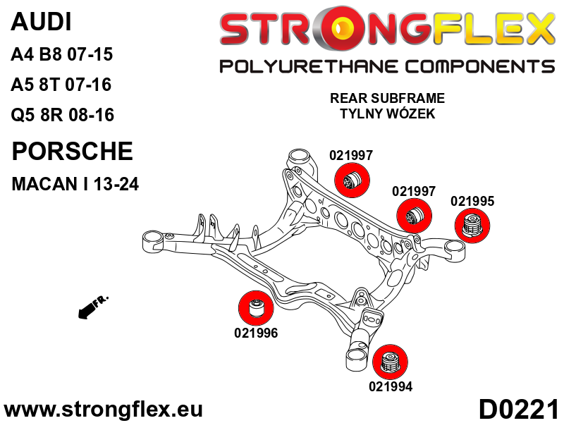 021994B: Rear subframe - front bush - Image 2