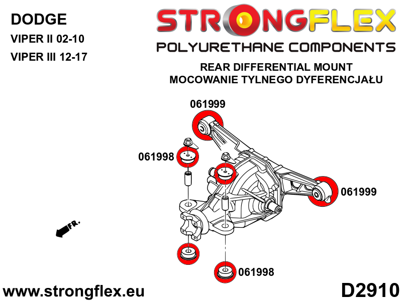 066088B: Full suspension bush kit - Image 4