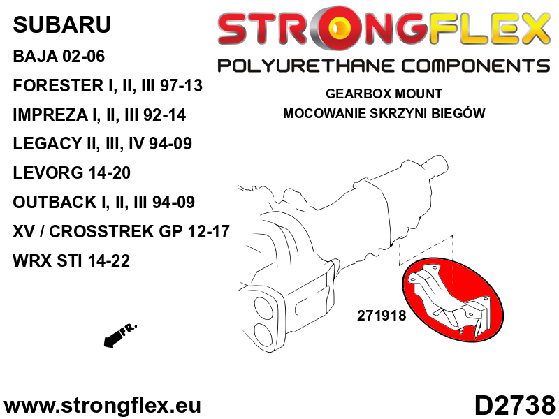 271918B: Gearbox mount - Image 2