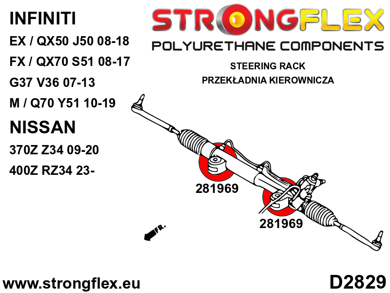 286200B: Full suspension bush kit - Image 5