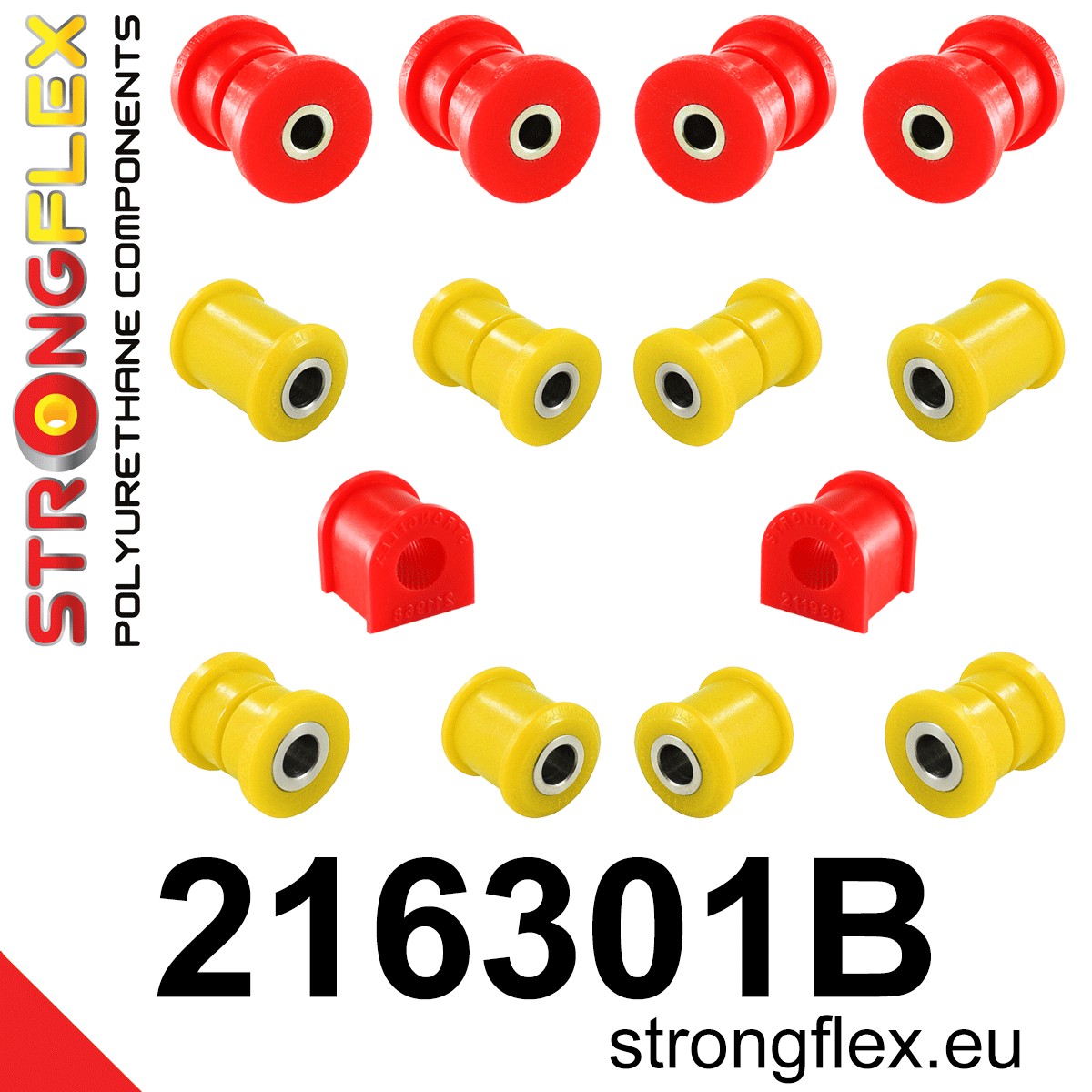 216301B: Rear suspension bush kit