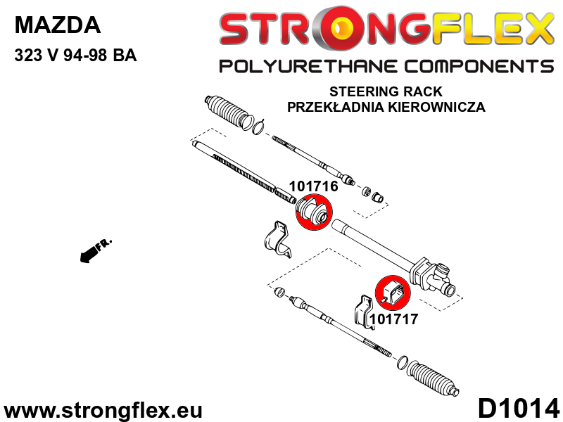 106184B: Full suspension bush kit - Image 4