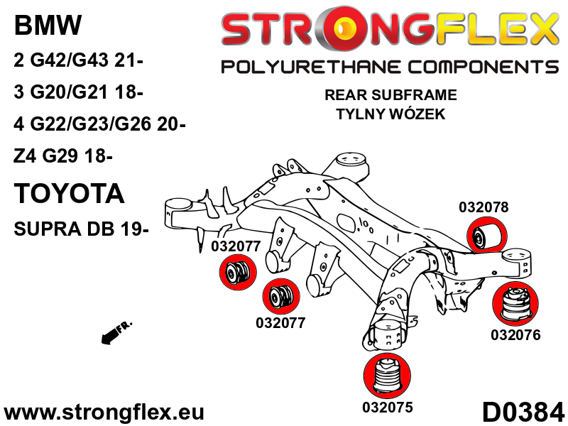 032076B: Rear subframe – rear bush - Image 2