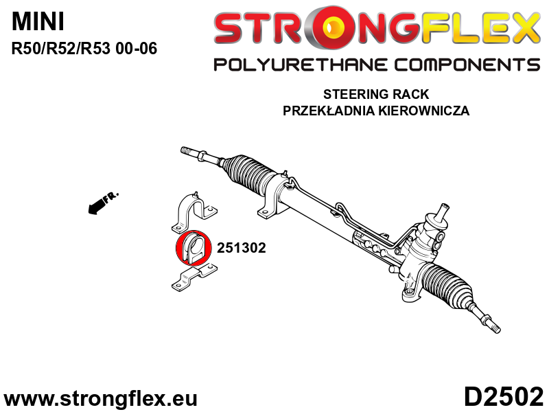 256205B: Full suspension bush kit up to 05/2003 - Image 4