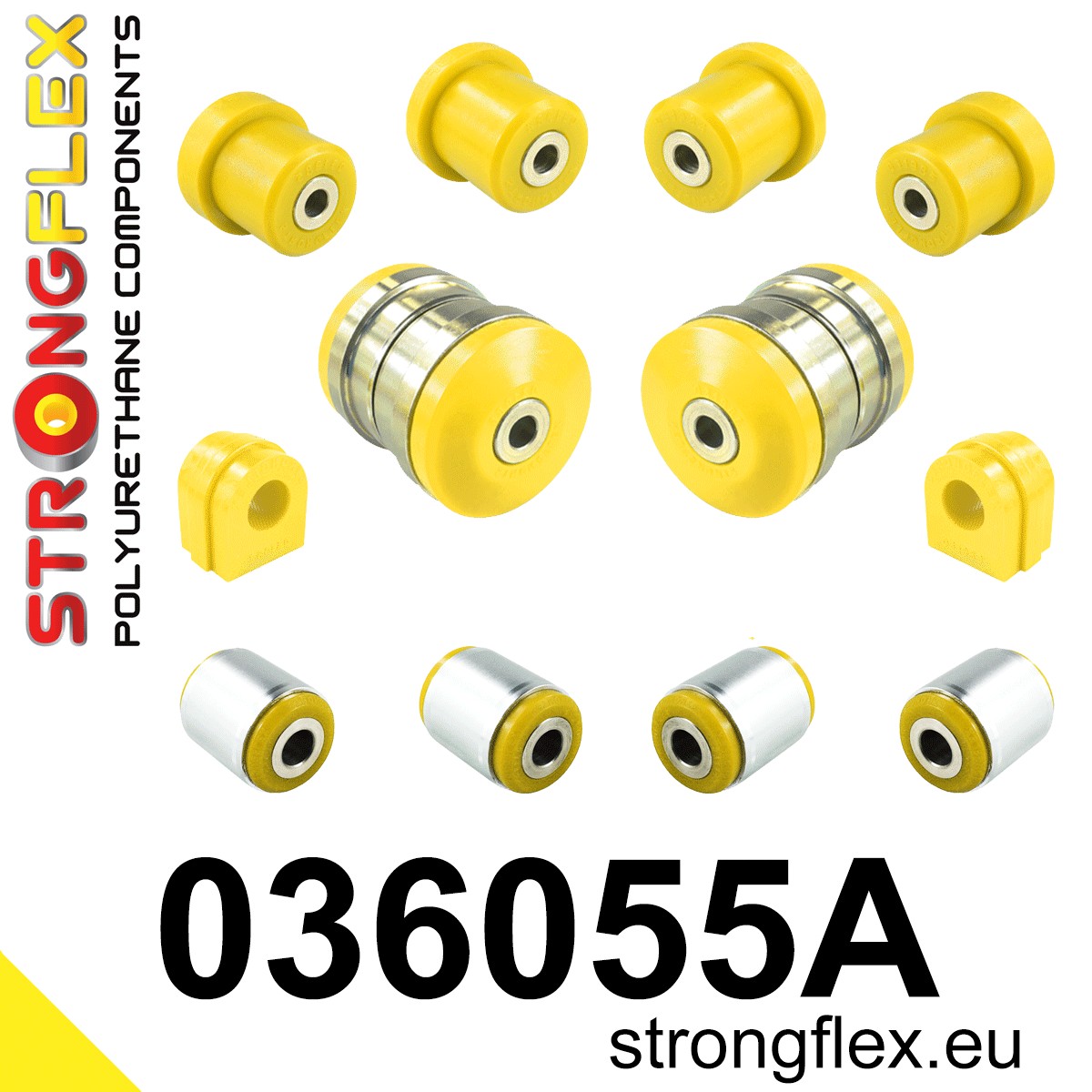 036055A: Front suspension bush kit SPORT