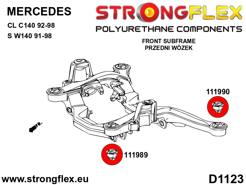 111990B: Front crossmember – rear bush - Image 4