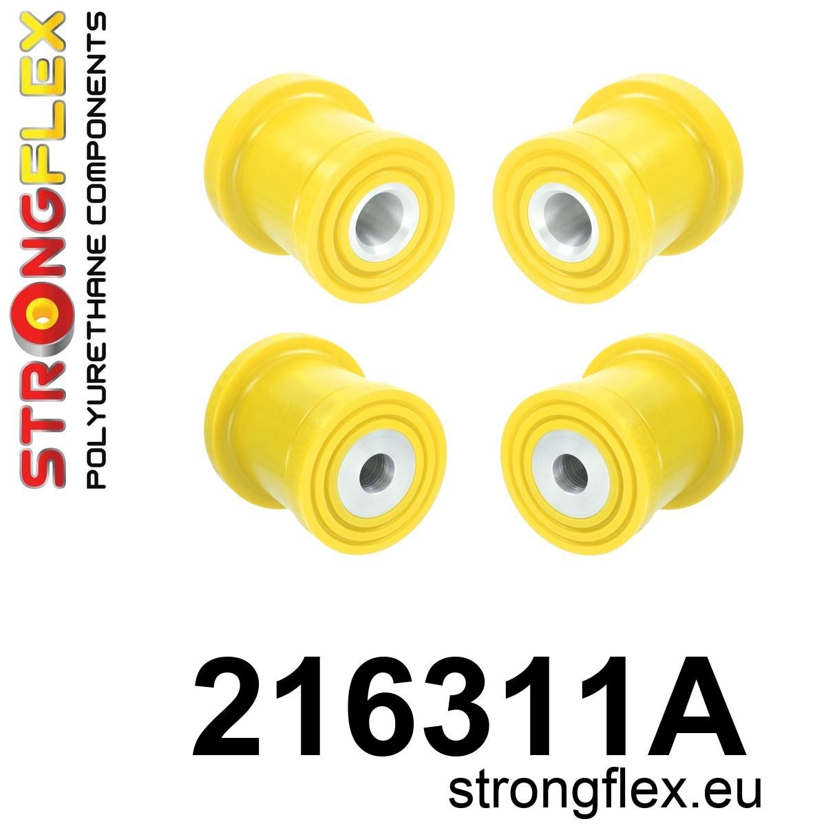 216311A: Rear beam mounting bush kit SPORT