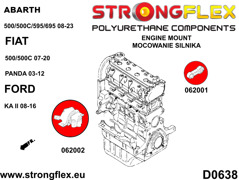 062002B: Engine mount insert – upper - Image 2