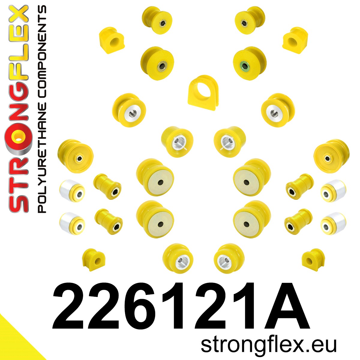 226121A: Full suspension bush kit SPORT