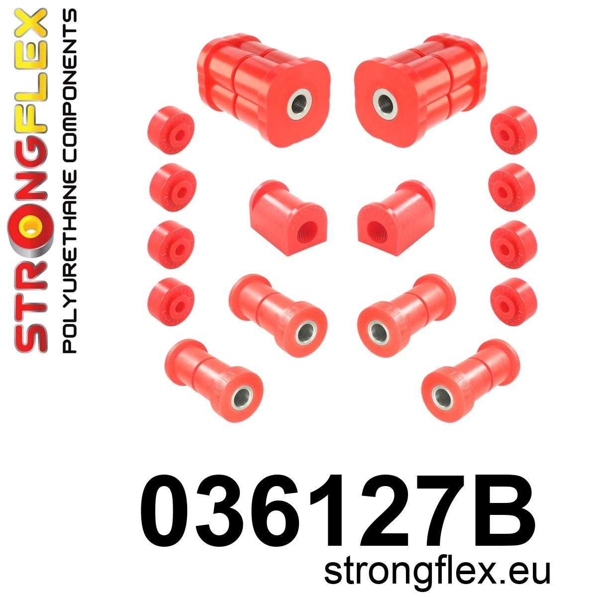 036127B: Rear suspension bush kit