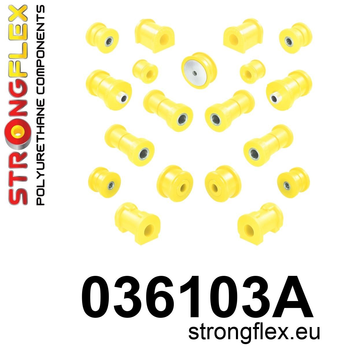 036103A: Full suspension bush kit SPORT