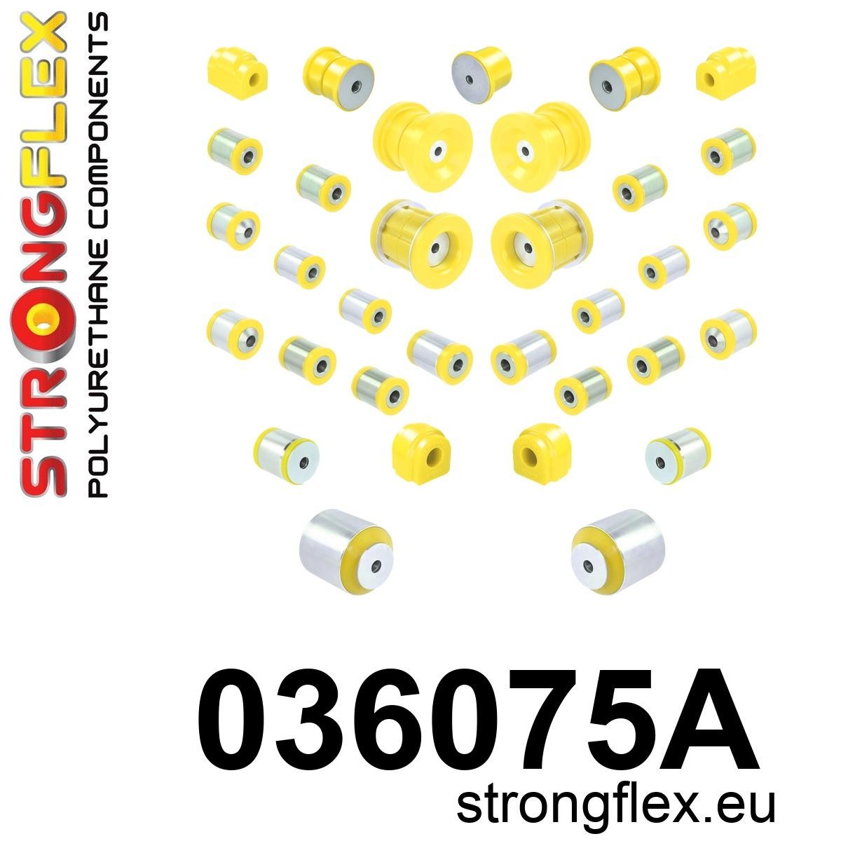 036075A: Full suspension bush kit SPORT