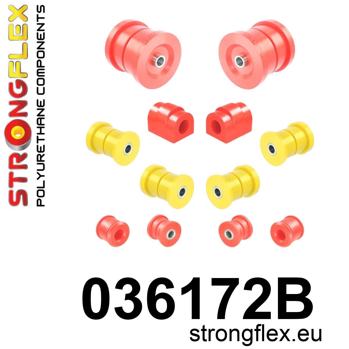 036172B: Rear suspension bush kit