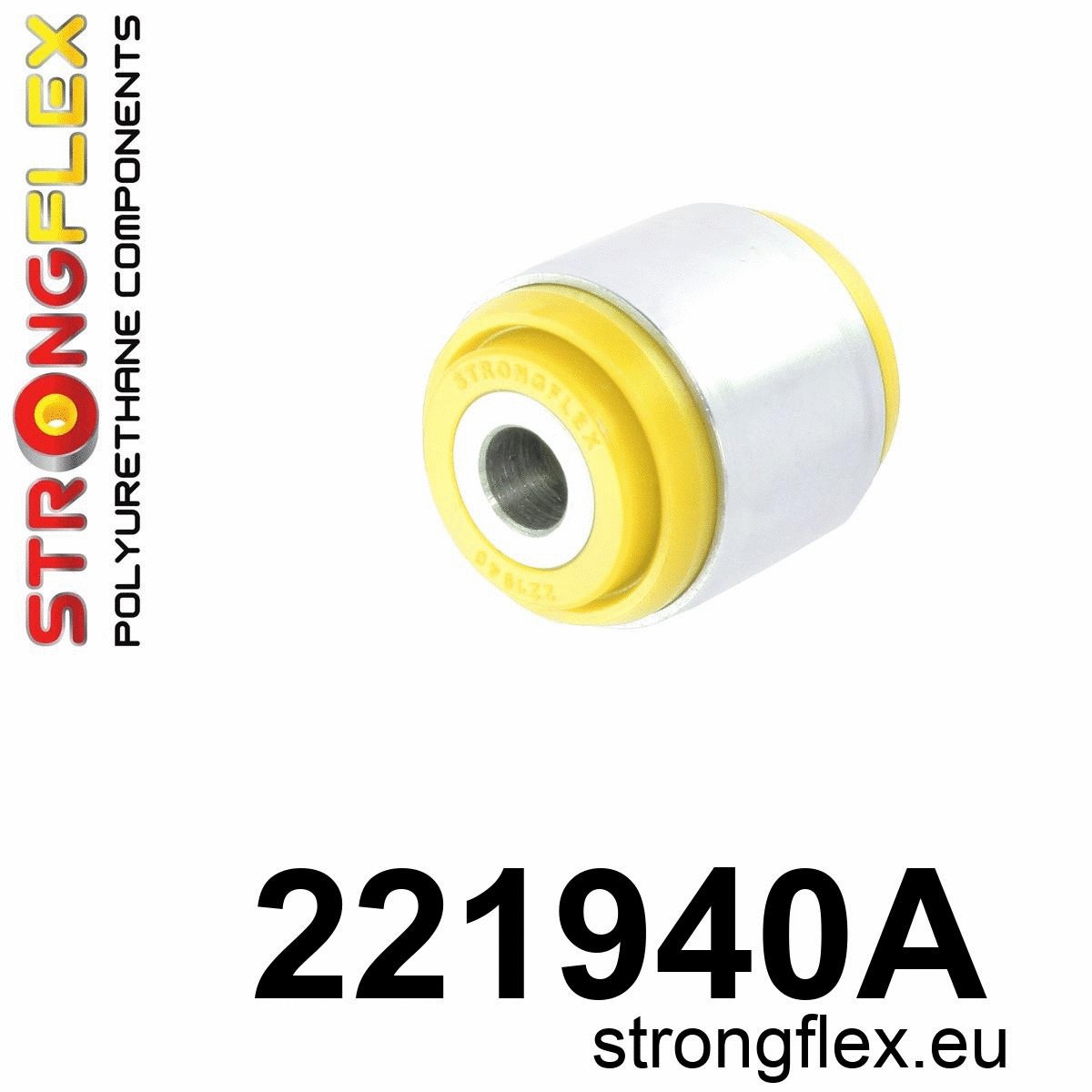 221940A: Rear tie bar to hub bush SPORT