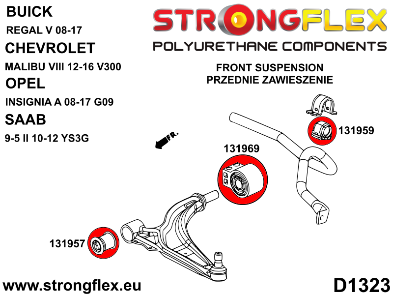 136237B: Front and rear suspension kit - Image 2