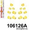 106126A: Front suspension polyurethane bush kit SPORT