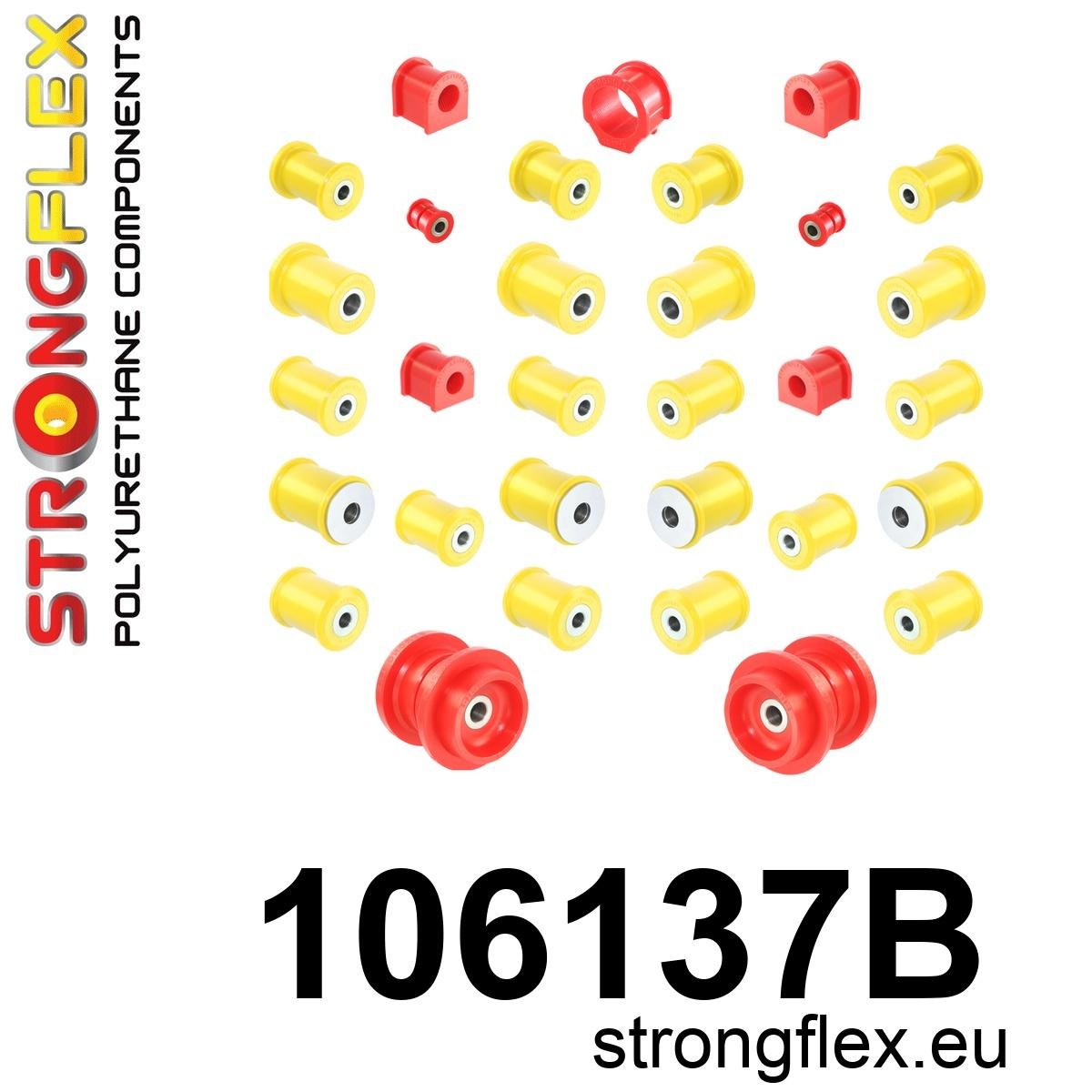 106137B: Full suspension polyurethane bush kit