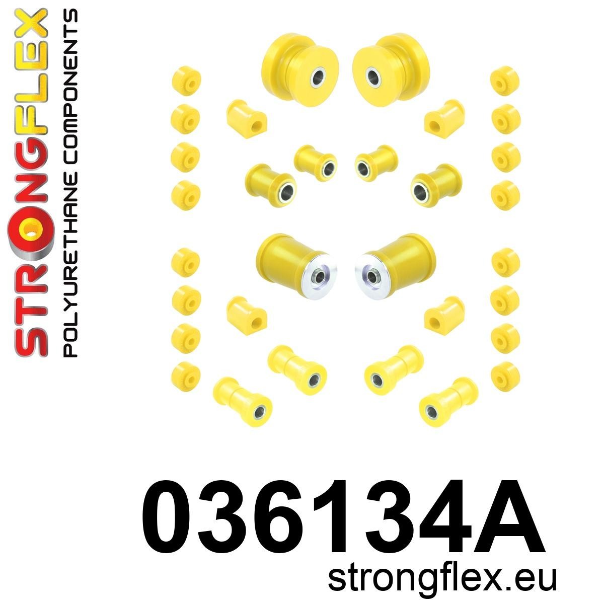 036134A: Full suspension polyurethane bush kit SPORT