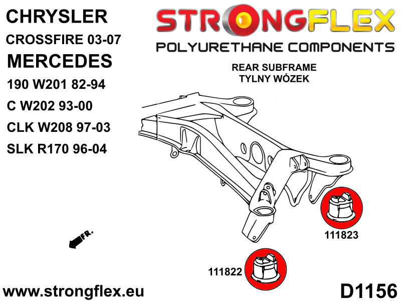 116313A: Full suspension bush kit SPORT - Image 4