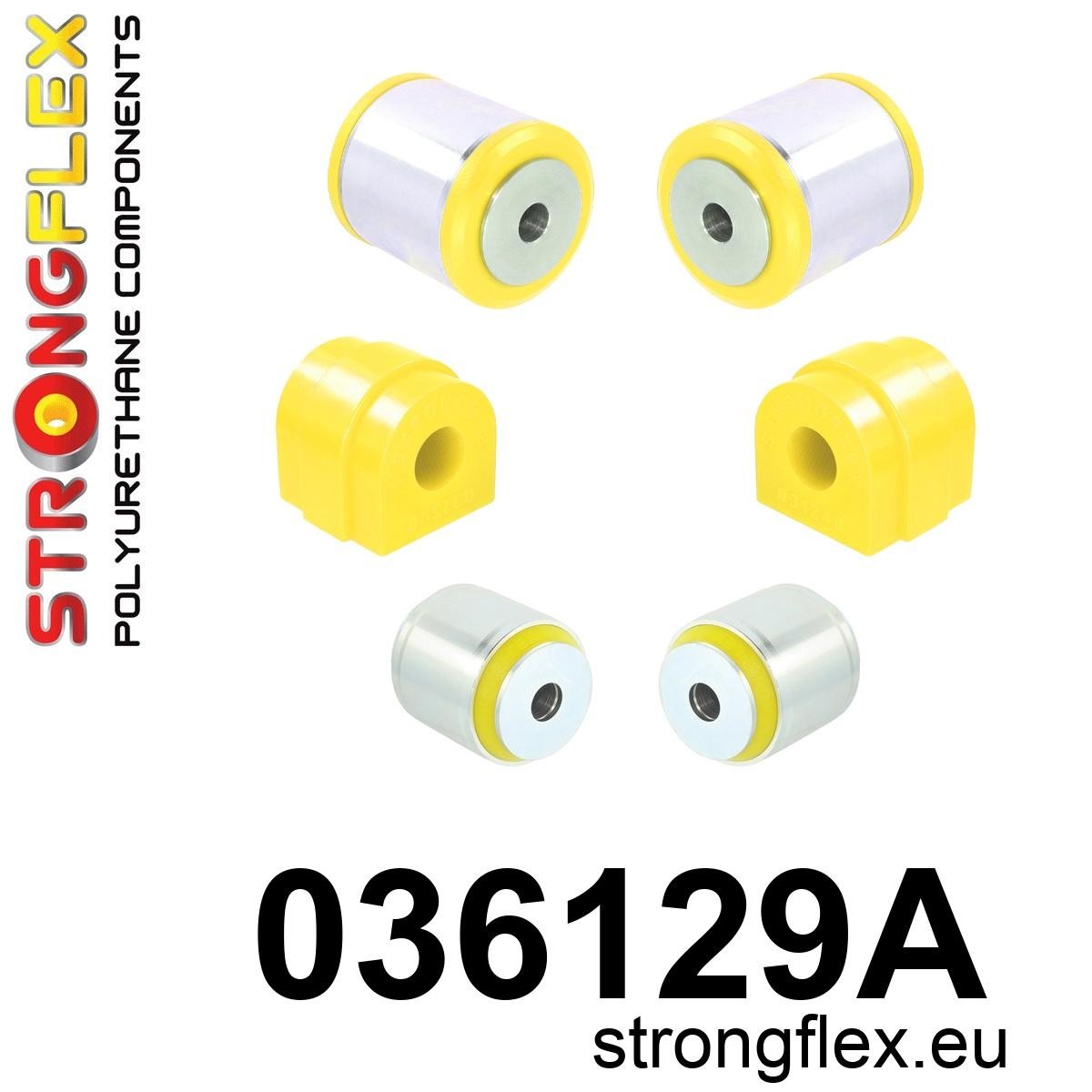 036129A: Front suspension bush kit SPORT