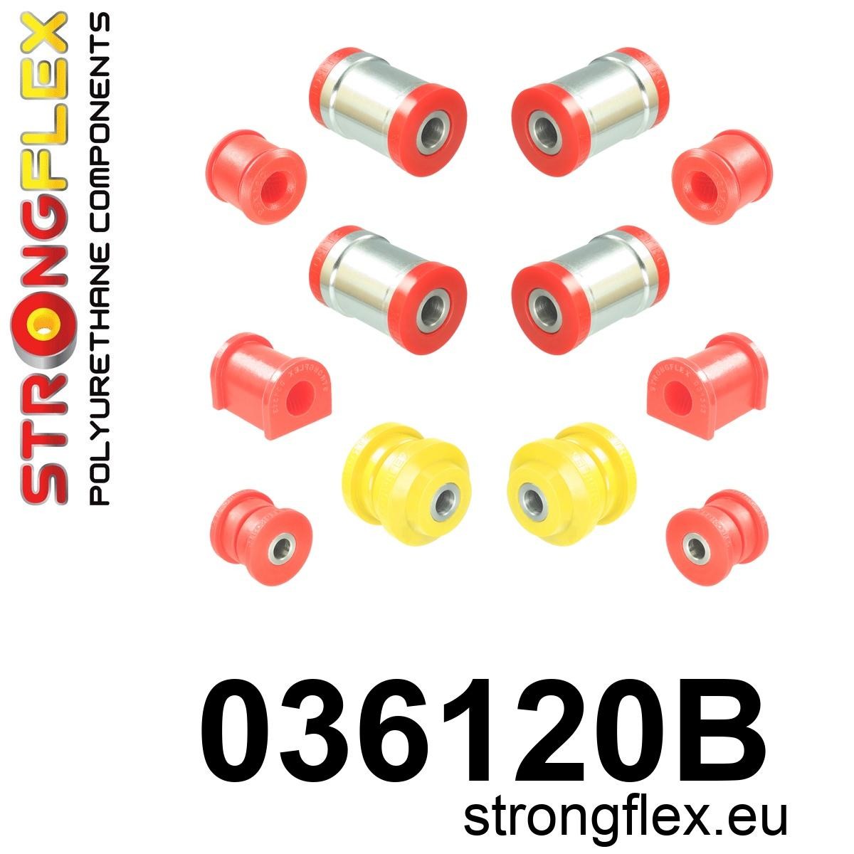 036120B: Rear suspension bush kit