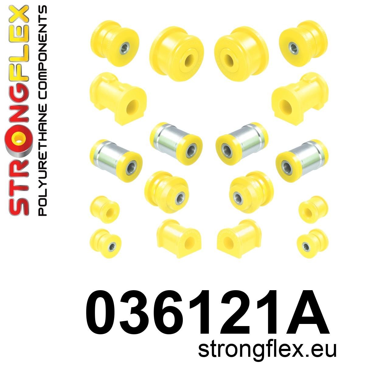 036121A: Full suspension polyurethane bush kit SPORT