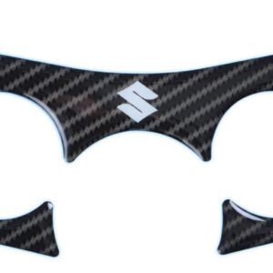 Red Dynamic Carbon Fibre Yoke Pad for the Suzuki GSR750 '11-'16